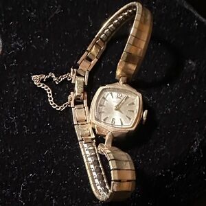 Bulova 10K Elegant Gold Women's Watch